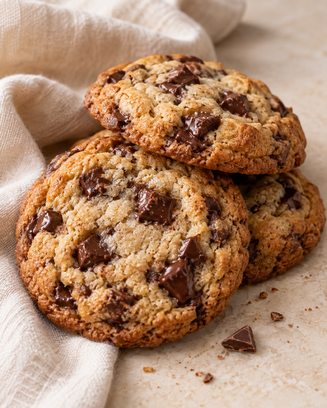 Cookies artesanales con chocolate